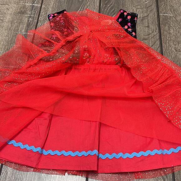 Matilda Jane Floral Glittery Top Little Girls Size 4 - Picture 6 of 9